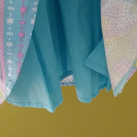 Modcloth Retro Geometric Summer Dress Sz XS NWOT - Picture 6 of 8